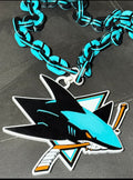 Sj sharks oversized game chaine