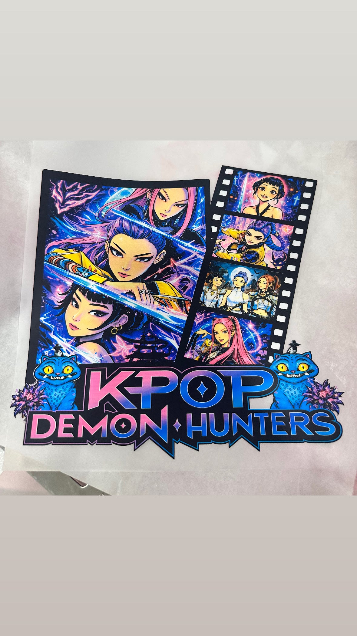 Kpop dtf transfer