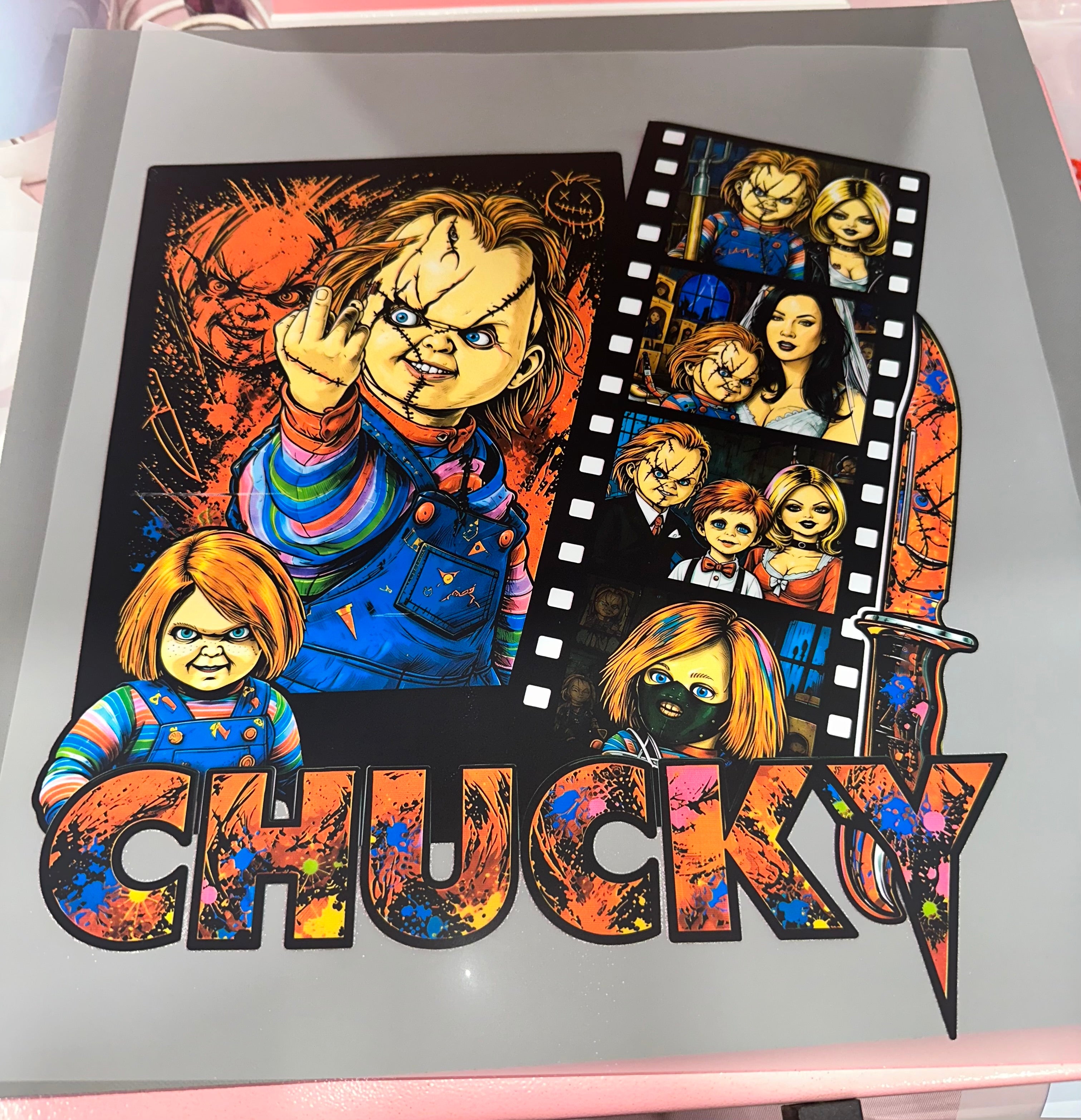 Chucky dtf transfer